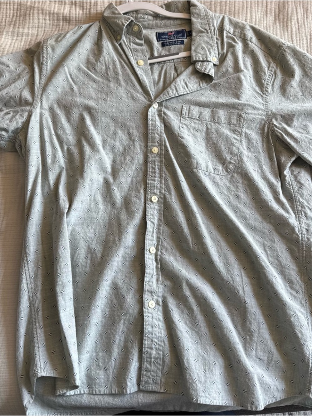 Vineyard Vines Men’s Short Sleeve Button-Down Shirt